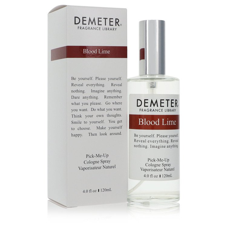 Demeter Blood Lime Cologne 4 oz Pick Me Up Cologne Spray (Unisex) Guatemala