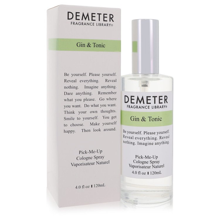 Demeter Gin & Tonic by Demeter - Cologne Spray 4 oz 120 ml for Men