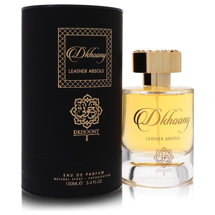 Dkhoony Leather Absolu Cologne by Dkhoony 3.4 oz Eau De Parfum Spray