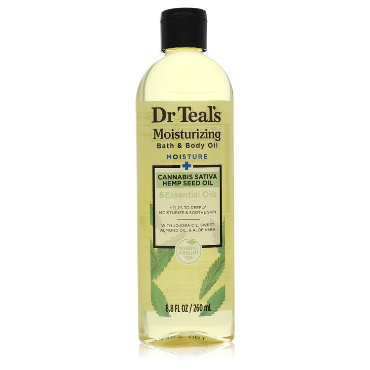 Dr Teal's Moisturizing Bath & Body Oil Perfume by Dr Teal's 260 ml Cannabis Sativa Hemp Seed Oil