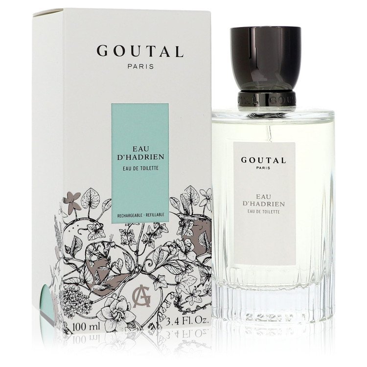 Eau D'hadrien Cologne by Annick Goutal 3.4 oz Eau De Toilette Spray Refillable