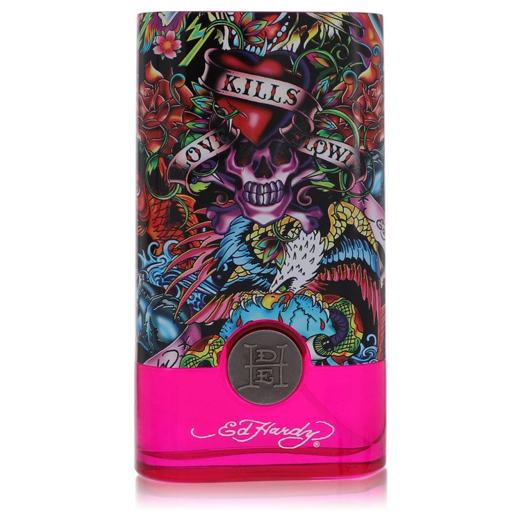 Ed Hardy Hearts & Daggers Perfume by Christian Audigier Perfume 3.4 Oz Eau De Parfum Spray (Unboxed)