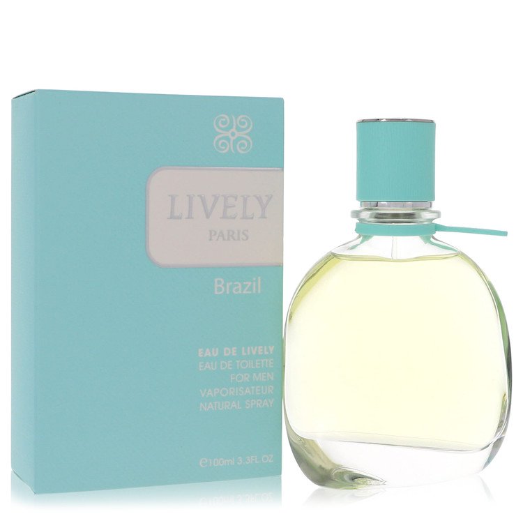 Eau De Lively Brazil by Parfums Lively Men Eau De Toilette Spray 3.3 oz Image