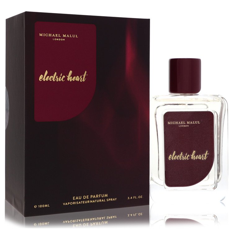 Michael Malul Electric Heart Perfume 3.4 oz Eau De Parfum Spray Guatemala