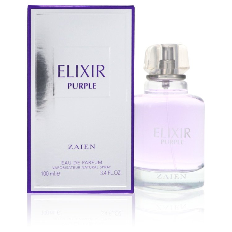 Zaien Elixir Purple Perfume 3.4 oz Eau De Parfum Spray Guatemala