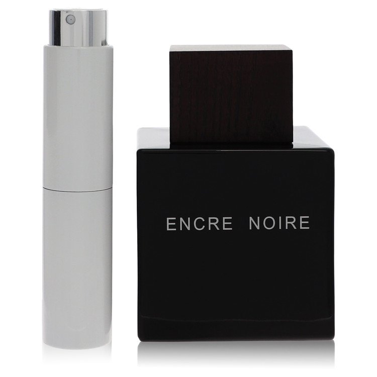Encre Noire Cologne by Lalique Cologne 0.27 Oz Travel Spray