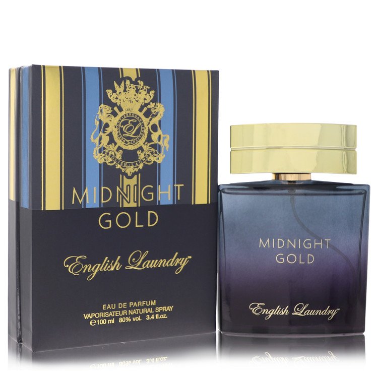 English Laundry Midnight Gold Cologne by English Laundry 3.4 oz Eau De Parfum Spray