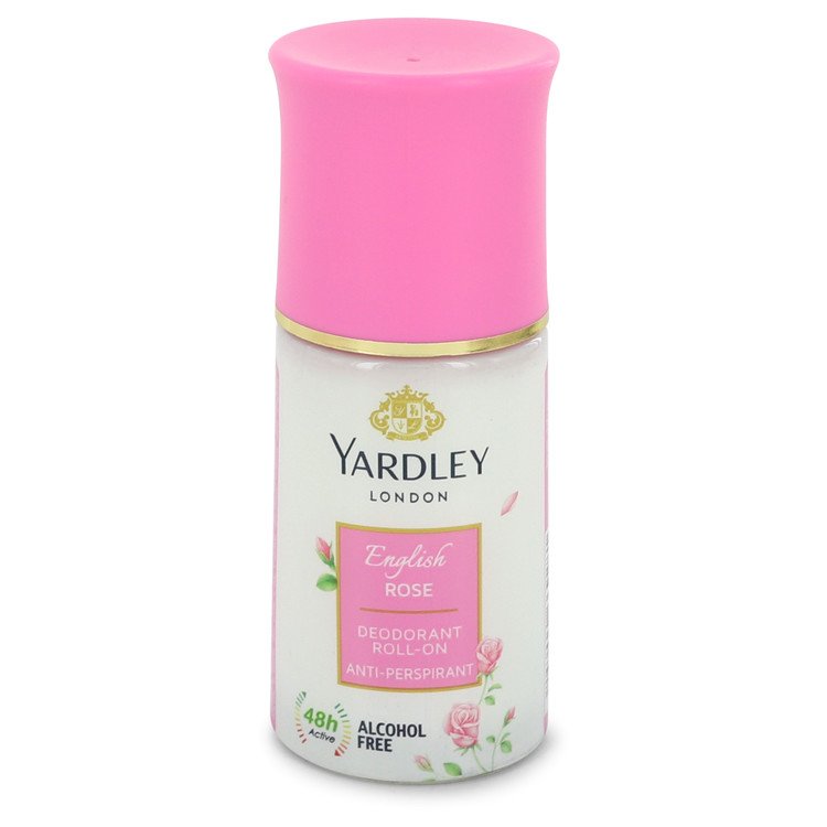 Yardley London English Rose Yardley Perfume 1.7 oz Deodorant Roll-On Alcohol Free Guatemala