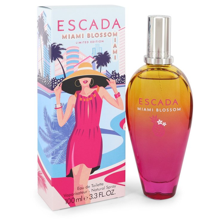 Escada Miami Blossom by Escada - Eau De Toilette Spray 3.4 oz 100 ml for Women