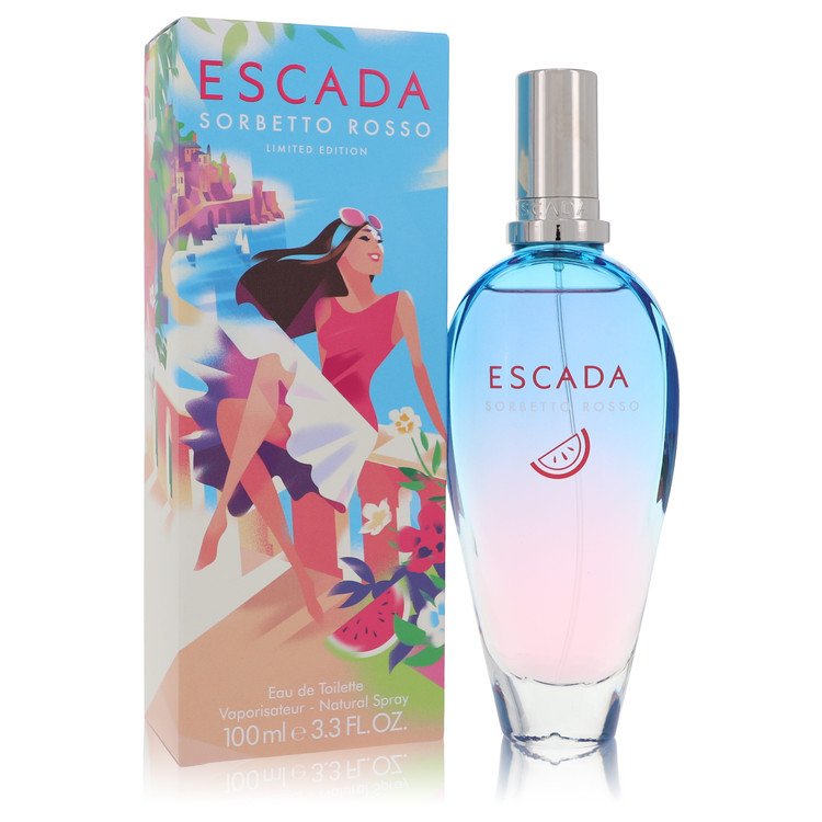 Escada Sorbetto Rosso by Escada - Eau De Toilette Spray 3.3 oz 100 ml for Women