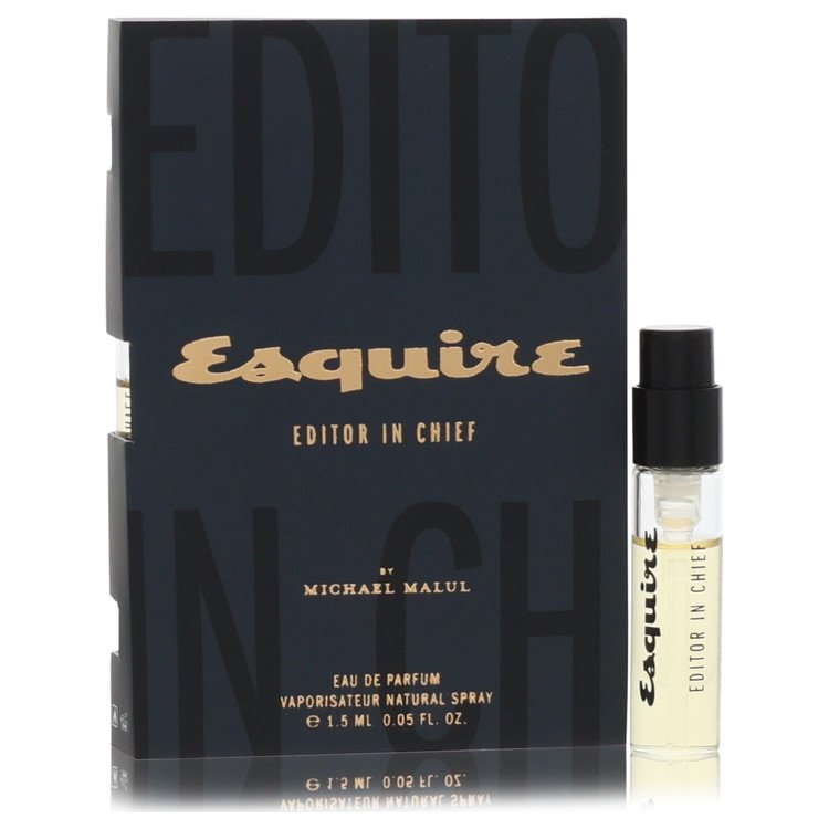 Esquire Editor In Chief Cologne by Michael Malul Cologne 0.05 Oz Vial (sample)