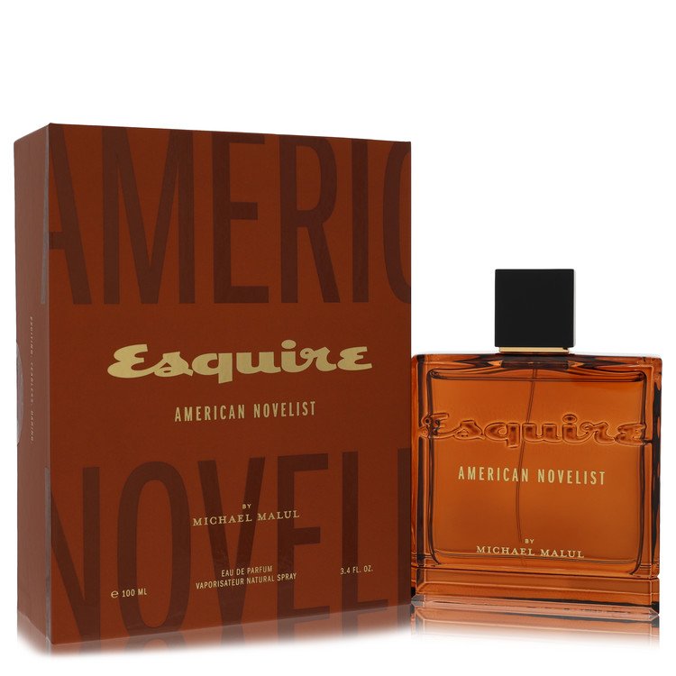 Esquire American Novelist Cologne by Michael Malul 3.4 oz Eau De Parfum Spray