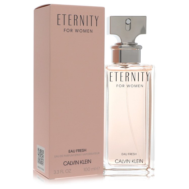 Eternity Eau Fresh Perfume by Calvin Klein 3.4 oz Eau De Parfum Spray