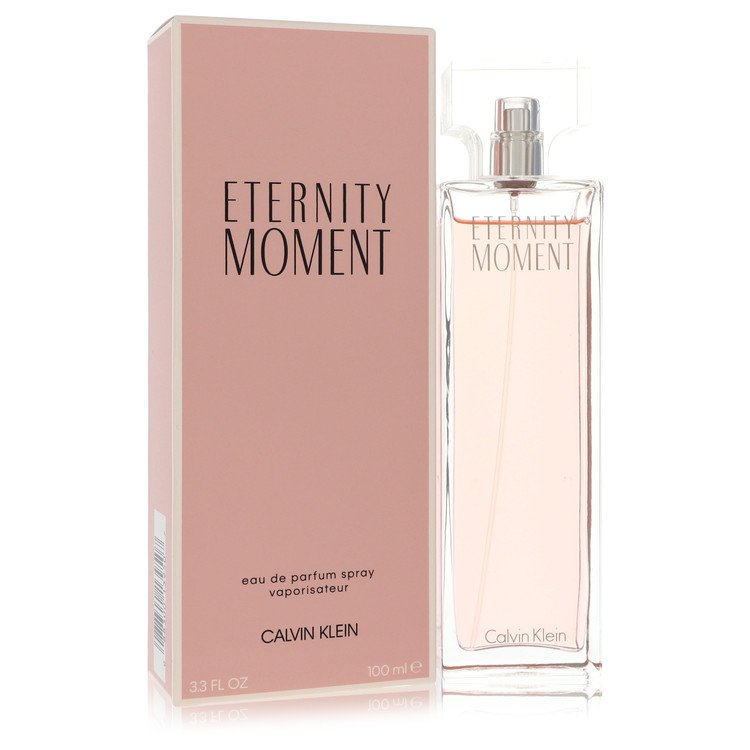 Eternity Moment Perfume by Calvin Klein 3.4 oz EDP Spray for Women