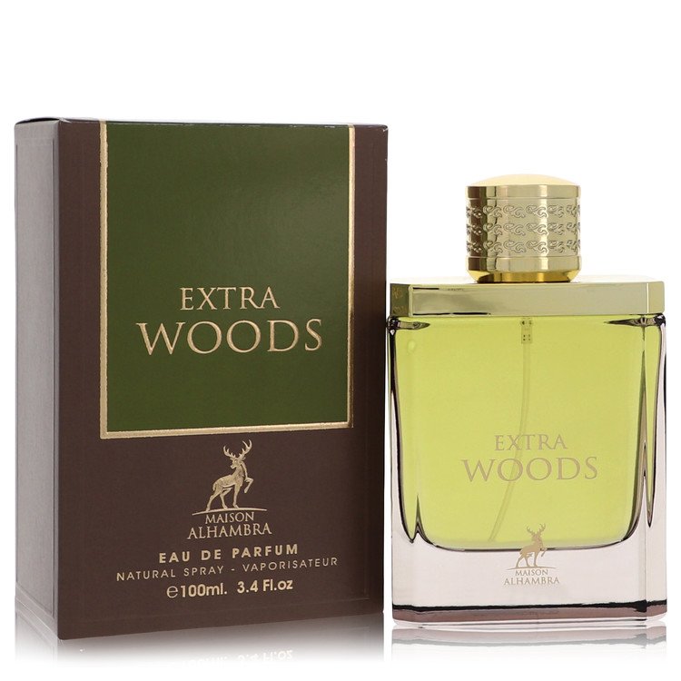Extra Woods Cologne by Maison Alhambra 3.4 oz Eau De Parfum Spray