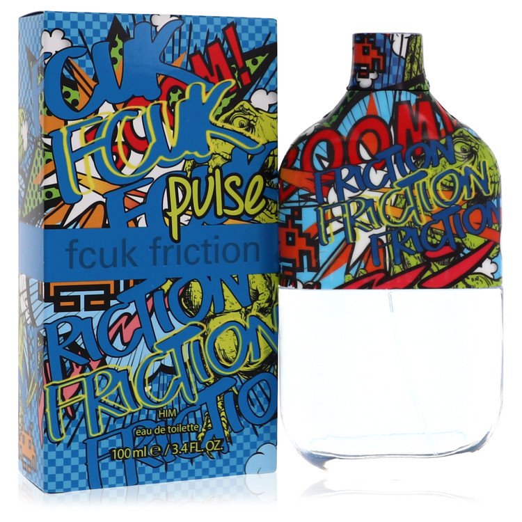 FCUK Friction Pulse by French Connection Men Eau De Toilette Spray 3.4 oz Image