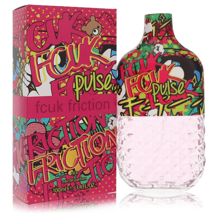 FCUK Friction Pulse by French Connection - Eau De Parfum Spray 3.4 oz 100 ml for Women