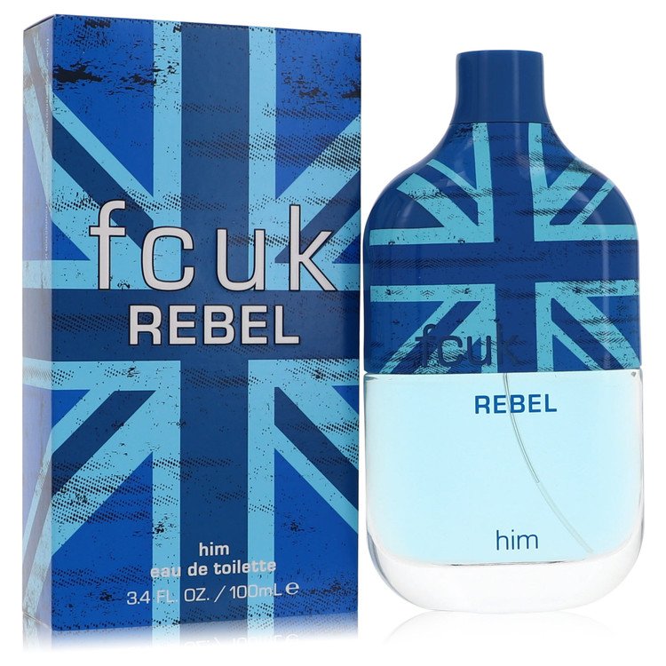 FCUK Rebel by French Connection Men Eau De Toilette Spray 3.4 oz Image