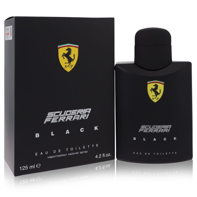 Ferrari Scuderia Black by Ferrari Men Eau De Toilette Spray 4.2 oz Image