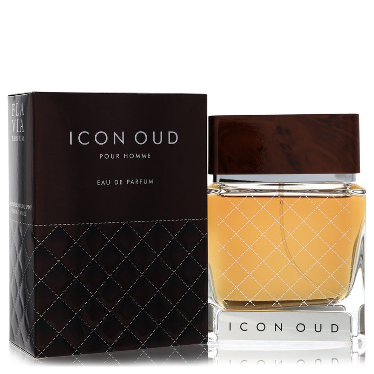 Flavia Icon Oud Cologne by Flavia Cologne 3.4 Oz Eau De Parfum Spray