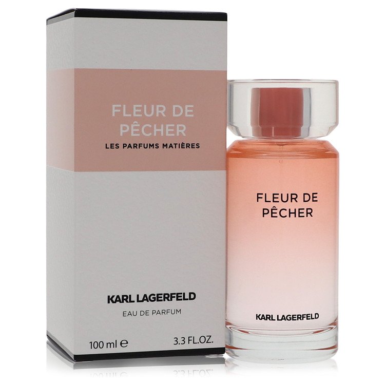 Fleur De Pecher by Karl Lagerfeld - Eau De Parfum Spray 3.3 oz 100 ml for Women