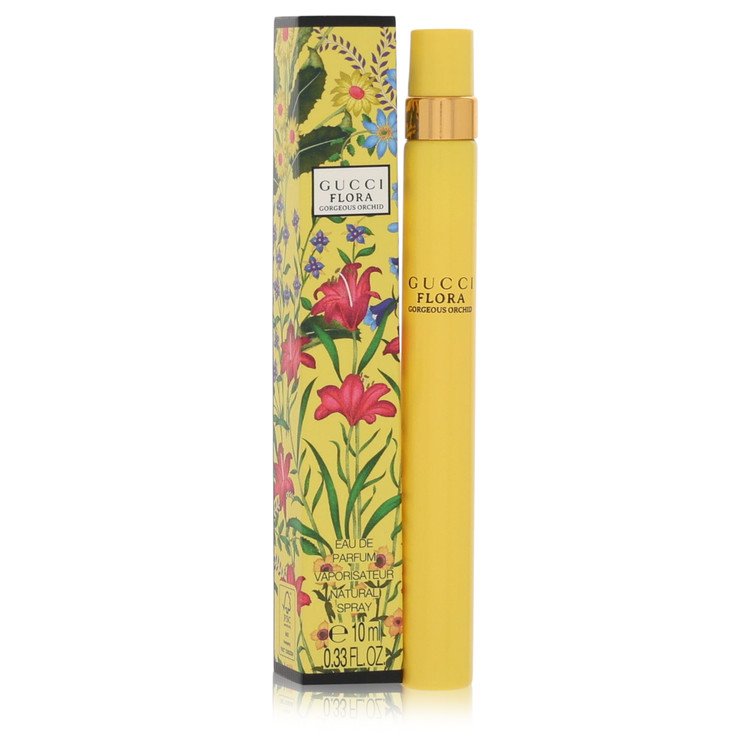 Flora Gorgeous Orchid Perfume by Gucci Perfume 0.33 Oz Mini EDP Spray