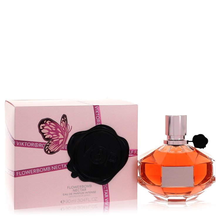 Flowerbomb Nectar by Viktor & Rolf - Eau De Parfum Intense Spray 3.04 oz 90 ml for Women