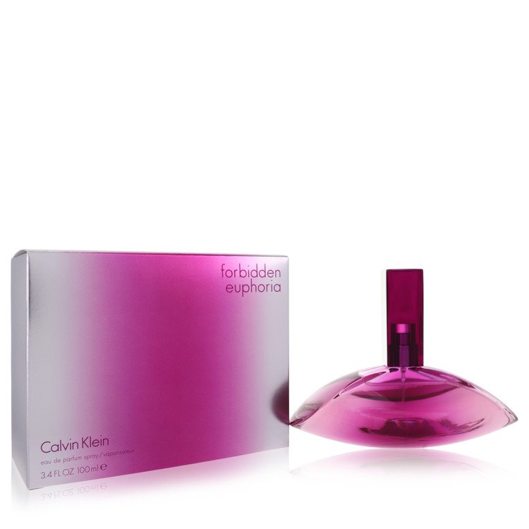 Forbidden Euphoria by Calvin Klein Eau De Parfum Spray 3.4 oz For Women