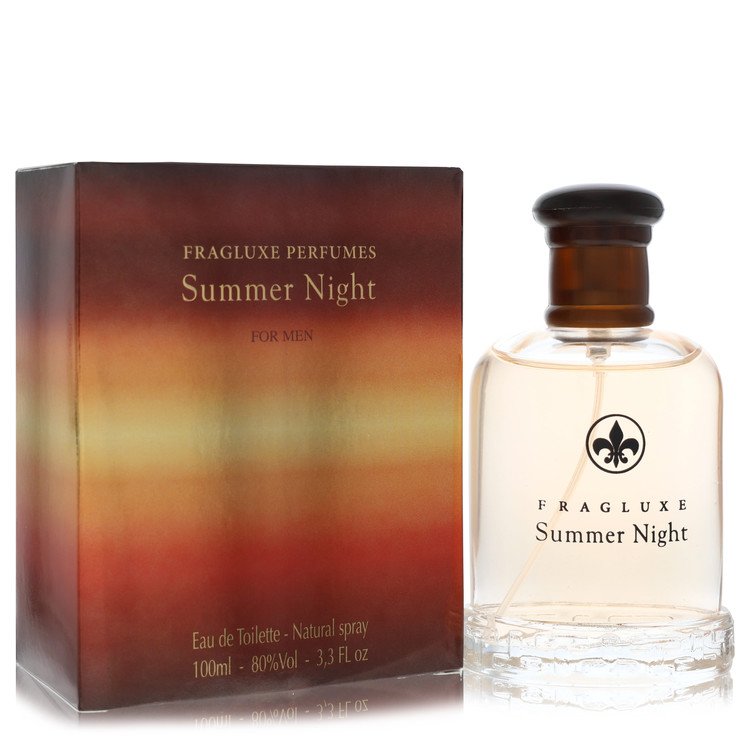 Fragluxe Summer Night Cologne by Fragluxe Cologne 3.3 Oz Eau De Toilette Spray