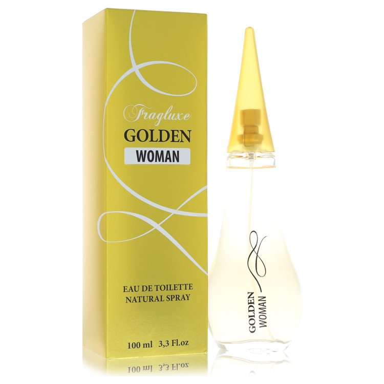 Fragluxe Golden Woman Perfume by Fragluxe Perfume 3.3 Oz Eau De Toilette Spray