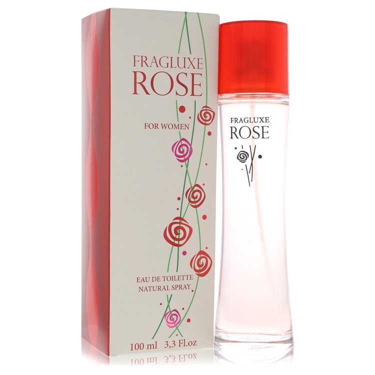 Fragluxe Rose Perfume by Fragluxe Perfume 3.3 Oz Eau De Toilette Spray