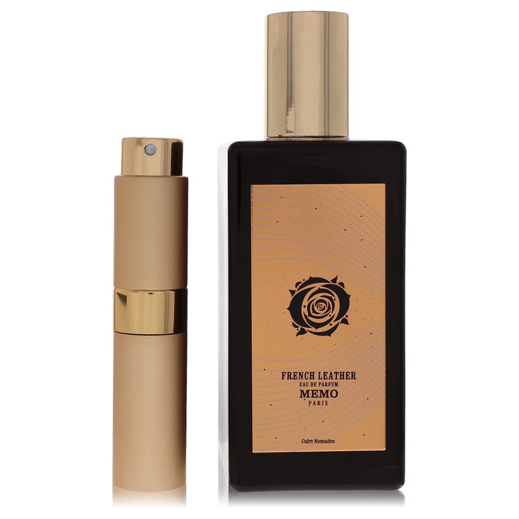 French Leather Perfume by Memo Perfume 0.27 Oz Travel Spray