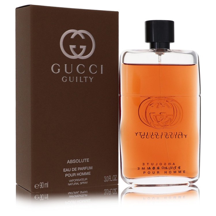 Gucci Guilty Absolute by Gucci Men Eau De Parfum Spray 3 oz Image