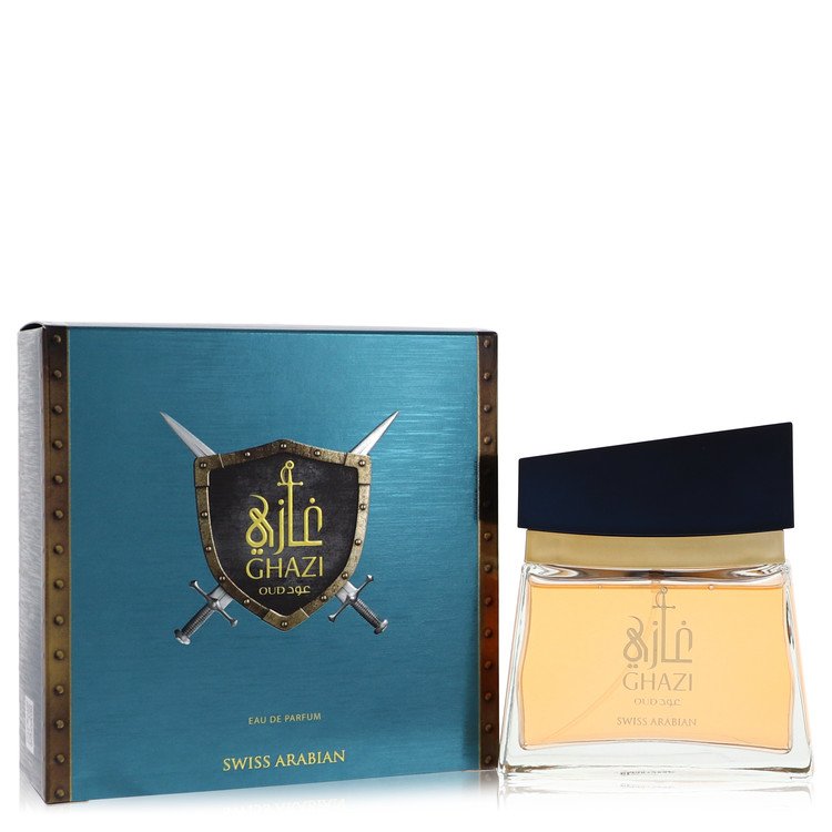 Swiss Arabian Ghazi Oud by Swiss Arabian Men Eau De Parfum Spray 3.4 oz Image