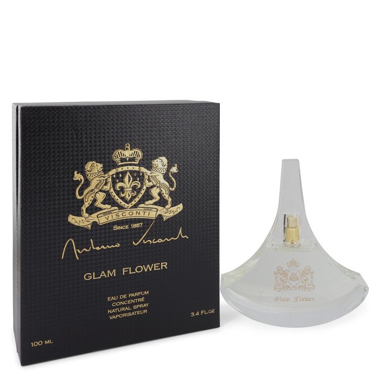 Glam Flower Perfume by Antonio Visconti 3.4 oz EDP Spay for Women