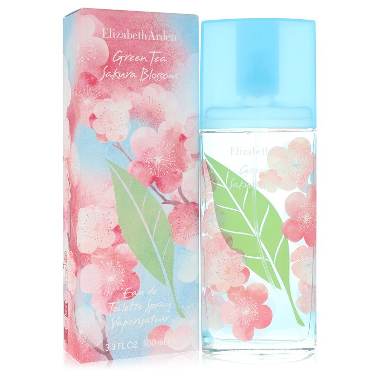 Green Tea Sakura Blossom Perfume by Elizabeth Arden 3.3 oz Eau De Toilette Spray