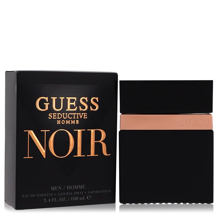 Guess Seductive Homme Noir by Guess - Eau De Toilette Spray 3.4 oz 100 ml for Men