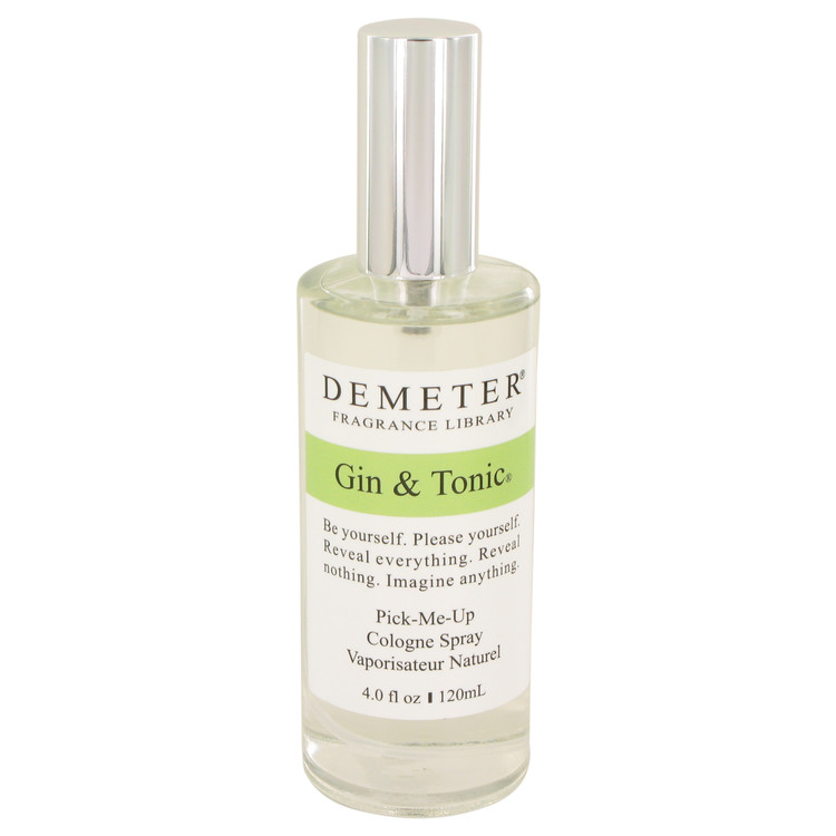 Demeter Gin & Tonic Cologne by Demeter Cologne 4 Oz Cologne Spray (unboxed)