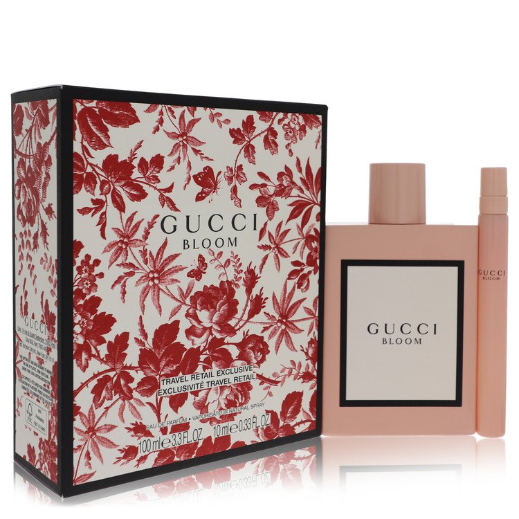 Gucci Bloom Perfume by Gucci 3.3 oz Eau De Parfum Spray + Free 0.33 oz EDP Pen Spray