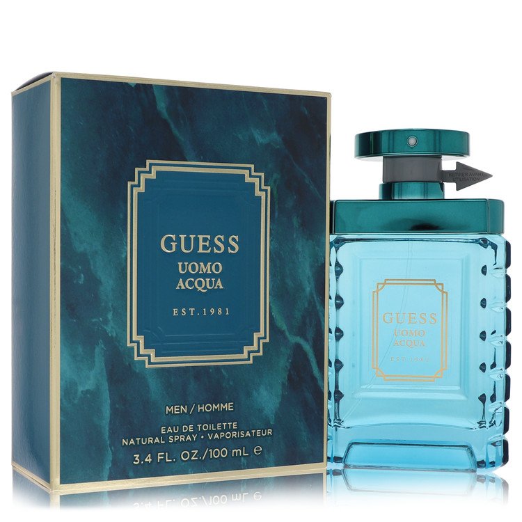 Guess Uomo Acqua Cologne by Guess 3.4 oz Eau De Toilette Spray