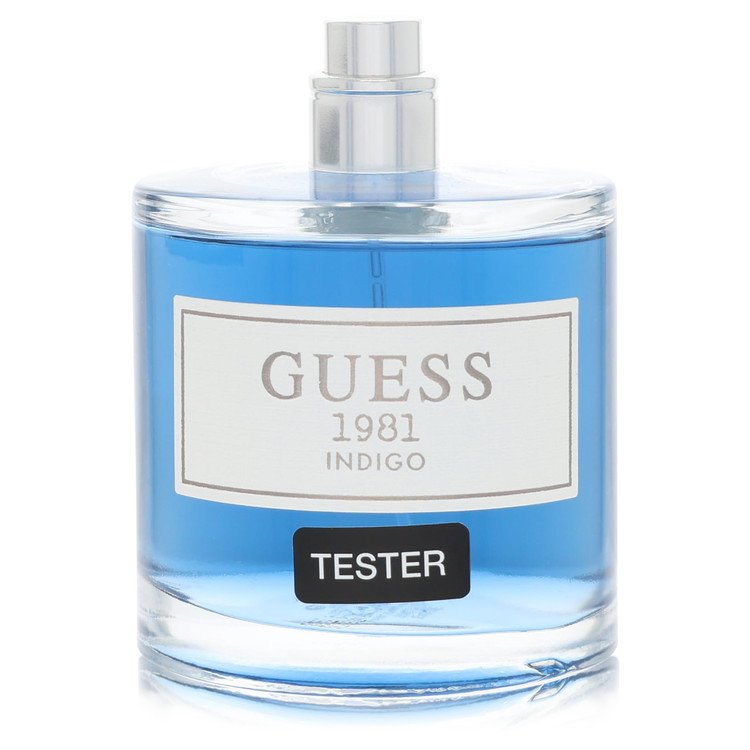 Guess 1981 Indigo Cologne by Guess Cologne 3.4 Oz Eau De Toilette Spray (Tester)
