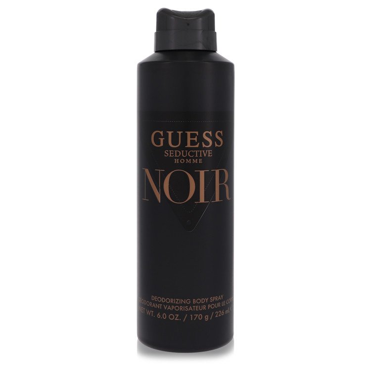 Guess Seductive Homme Noir Cologne 6 oz Body Spray Guatemala