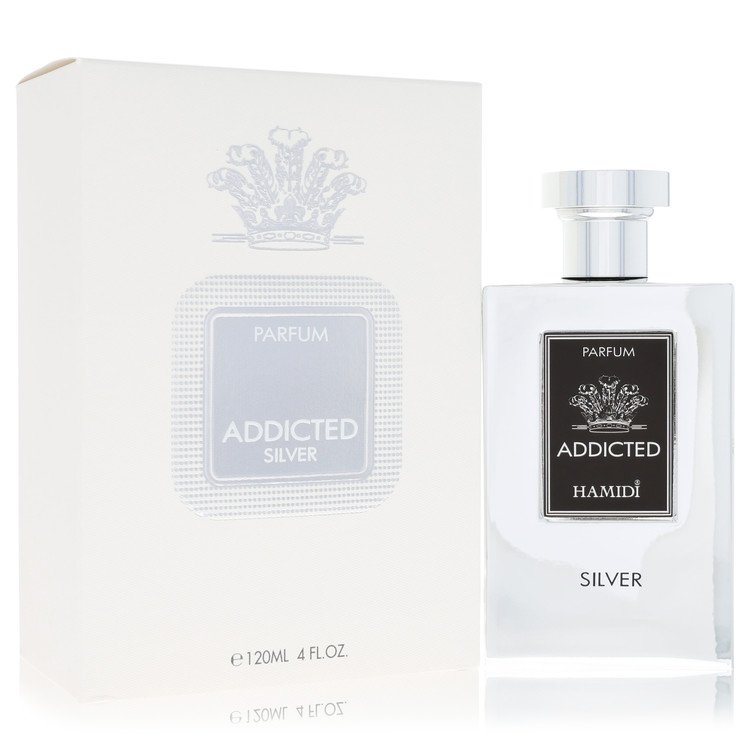 Hamidi Addicted Silver Cologne by Hamidi Cologne 4 Oz Parfum Spray