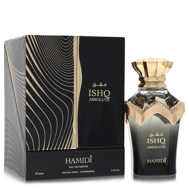 Hamidi Ishq Absolute Cologne by Hamidi Cologne 3.4 Oz Eau De Parfum Spray