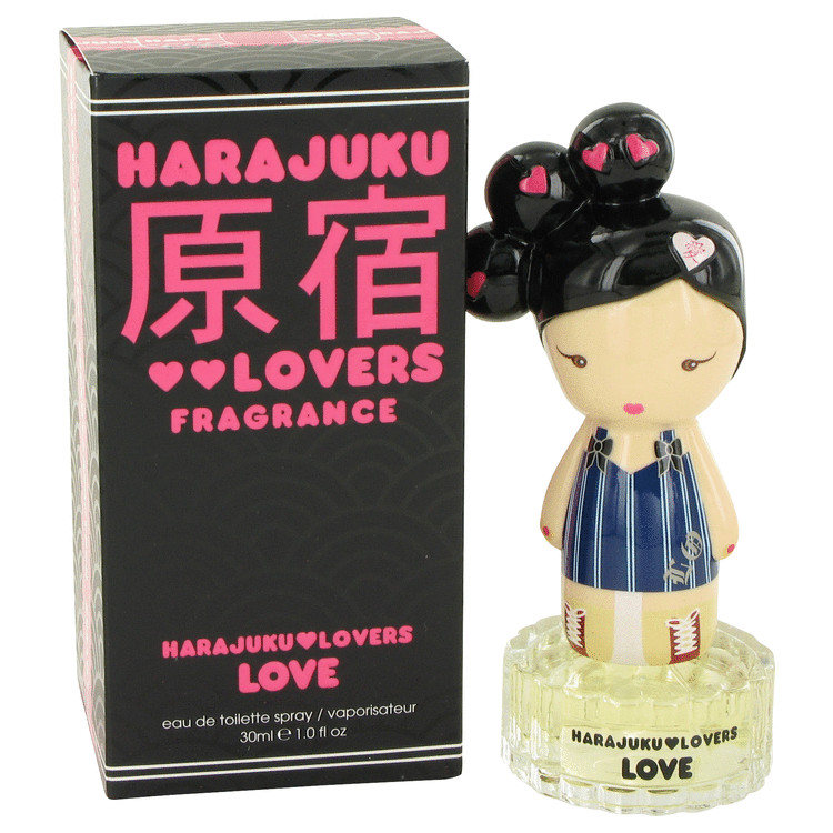 Лове ловер. Хараюки лаверс духи. Harajuku lovers Love духи. Духи кукла. Японские духи куколки.