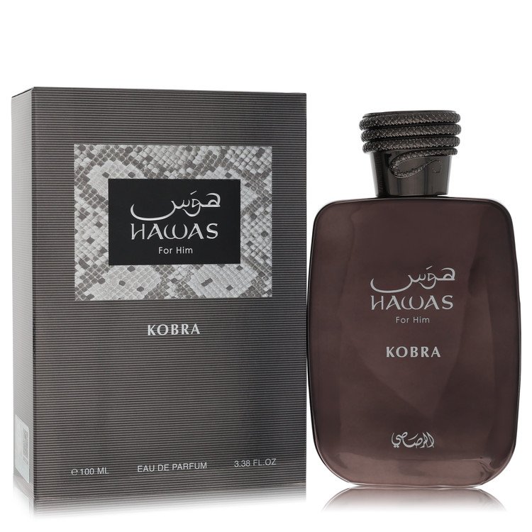 Hawas Kobra Cologne by Rasasi Cologne 3.38 Oz Eau De Parfum Spray