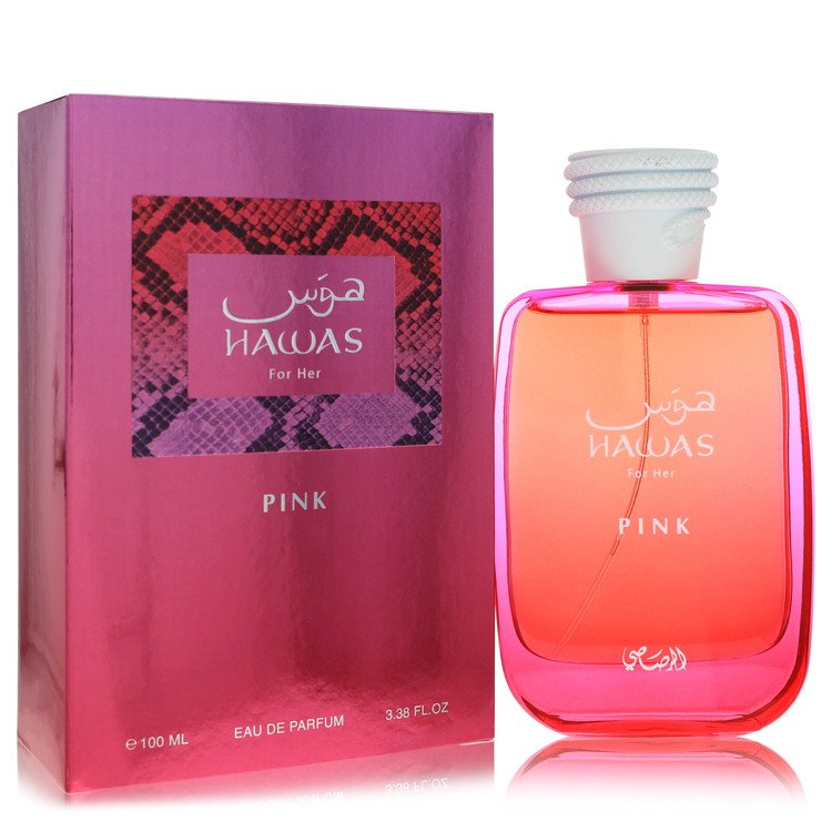 Hawas Pink Perfume by Rasasi Perfume 3.38 Oz Eau De Parfum Spray