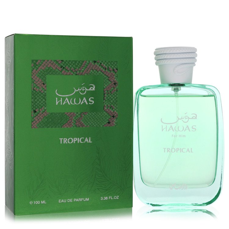 Hawas Tropical Cologne by Rasasi Cologne 3.38 Oz Eau De Parfum Spray