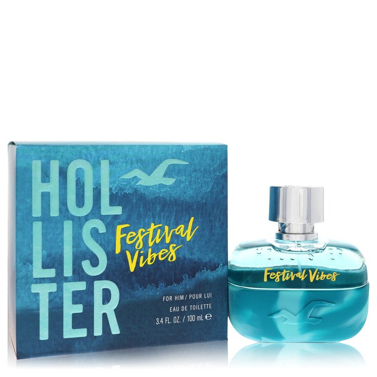 Hollister Festival Vibes Cologne by Hollister 3.4 oz Eau De Toilette Spray