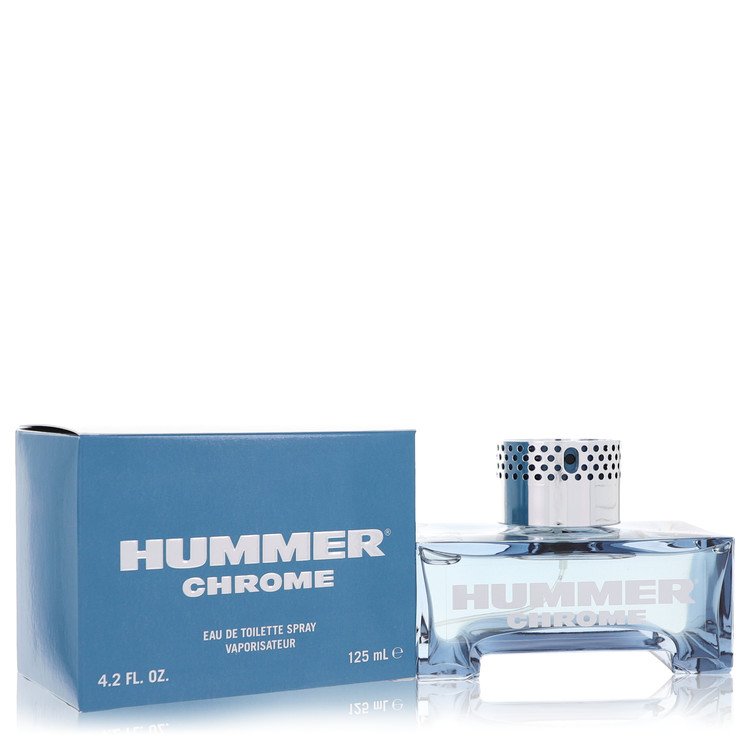 Hummer Chrome by Hummer - Eau De Toilette Spray 4.2 oz 125 ml for Men